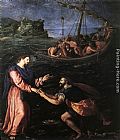 St Peter Walking on the Water by Alessandro Allori